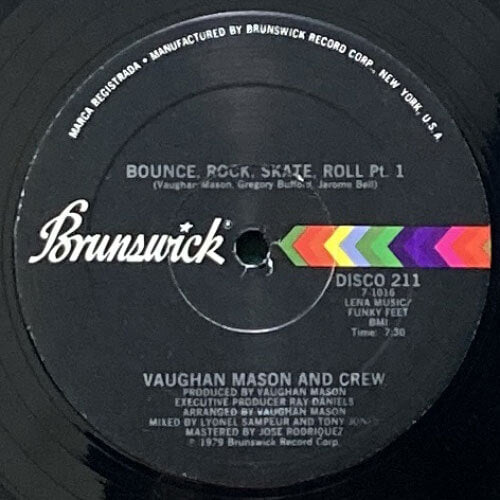 VAUGHAN MASON AND CREW / BOUNCE, ROCK, SKATE, ROLL