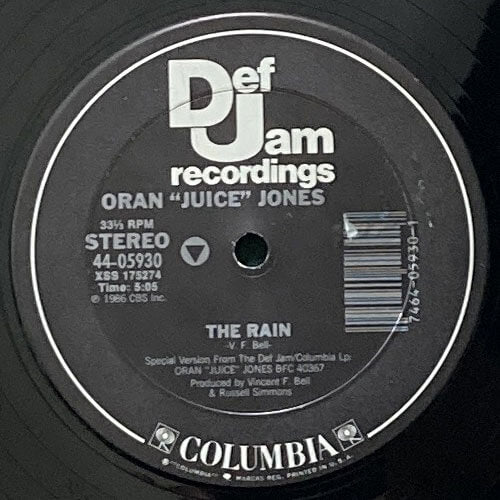 ORAN JUICE JONES / THE RAIN/YOUR SONG